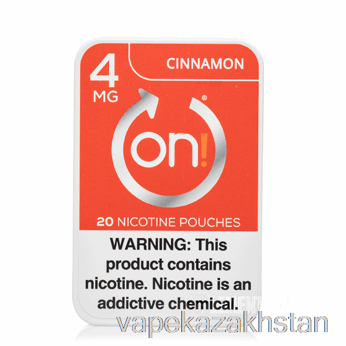 Vape Kazakhstan ON! Nicotine Pouches - CINNAMON 4mg